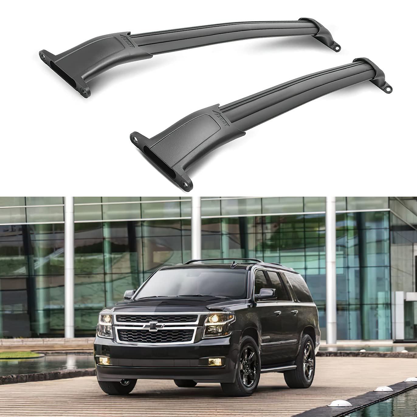 Roof Rack Cross Bars Chevy Suburban / Tahoe / GMC Yukon XL / Cadillac