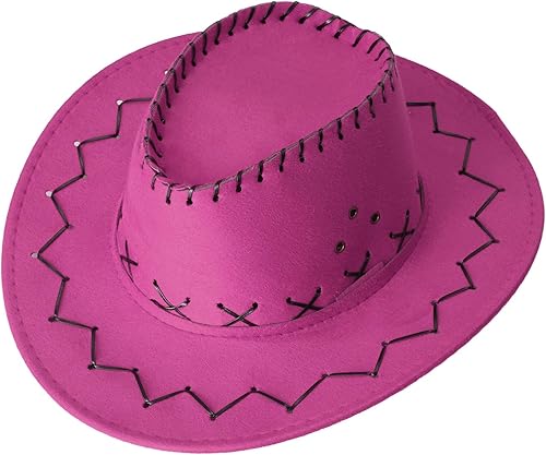 Miniatura 6 de Disfraz de vaquera para niños, chaleco sin mangas con sombrero y bandana, disfraz de Halloween del salvaje oeste