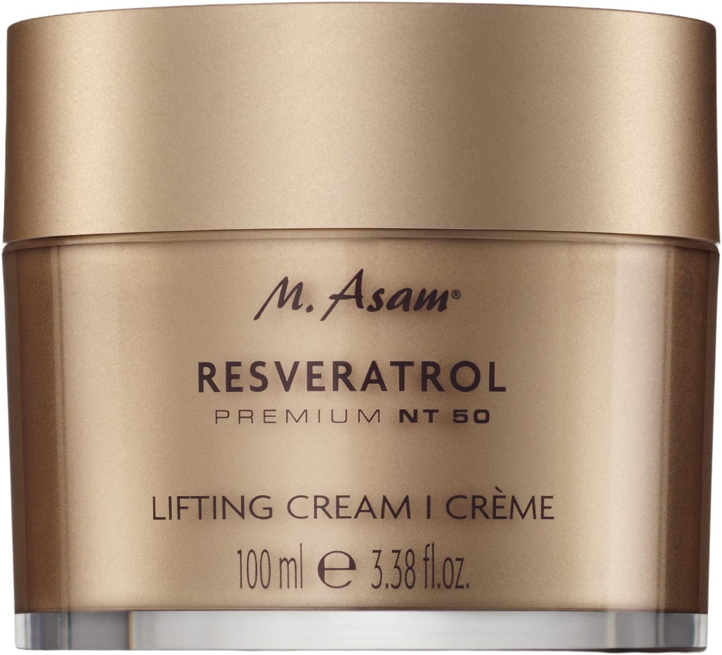 RESVERATROL PREMIUM NT50 Lifting Cream (3.38 Fl Oz) – Moisturizer Face Cream with Hyaluronic Acid, Facial Moisturizer for Firm and Smooth Skin, Vegan Skincare for Youthful Radiance