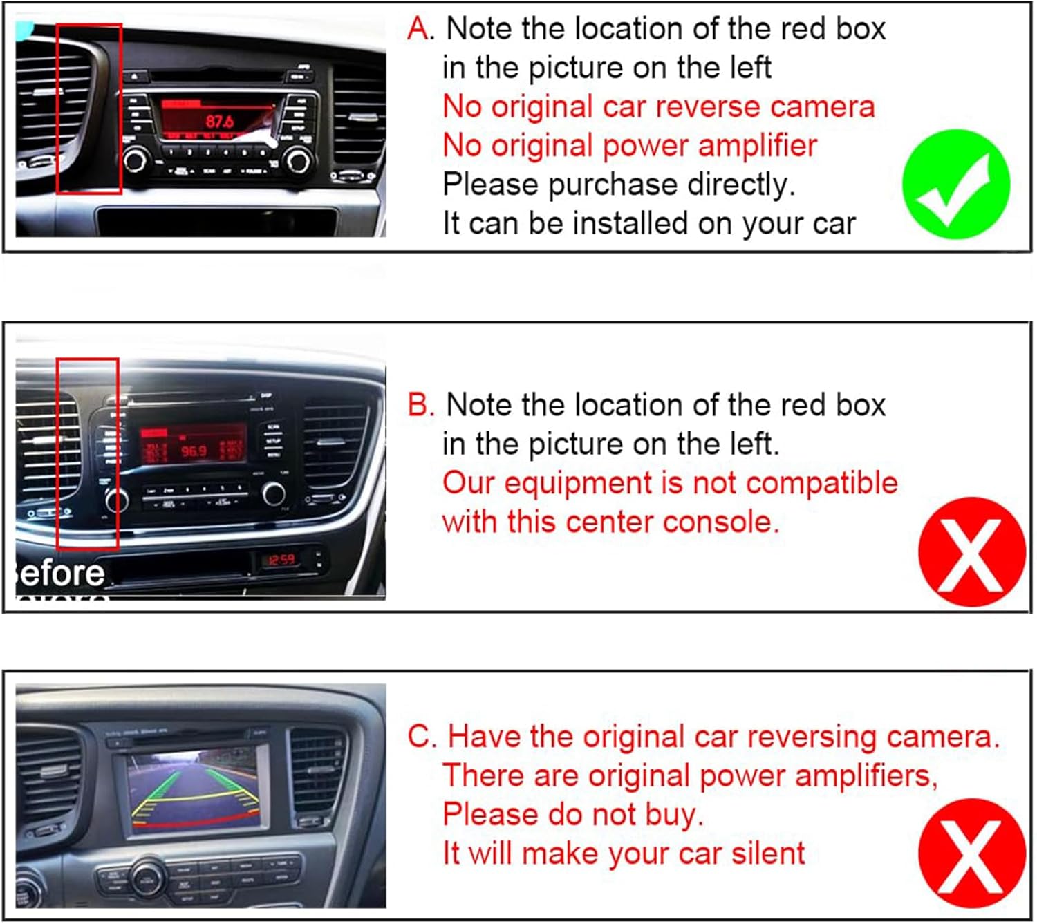 2+64G Android 14 Double Din Car Stereo for Kia Optima K5 2010-2013 with 9 Inch Touchscreen, Wireless Carplay/Android Auto, GPS, Bluetooth, FM/AUX-in, Steering Wheel Controls, Backup Camera