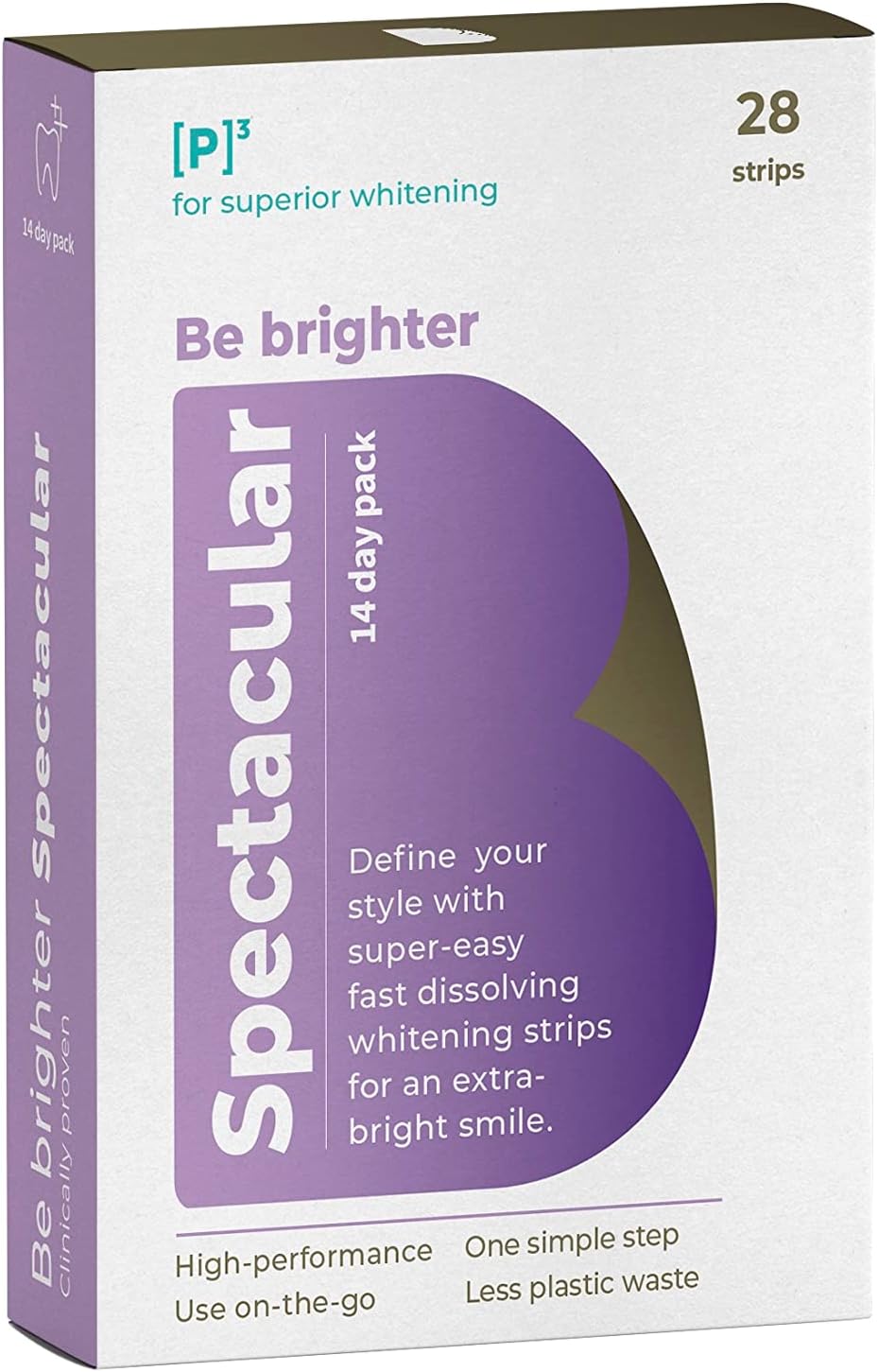 Be brighter Dissolvable Teeth Whitening Strips