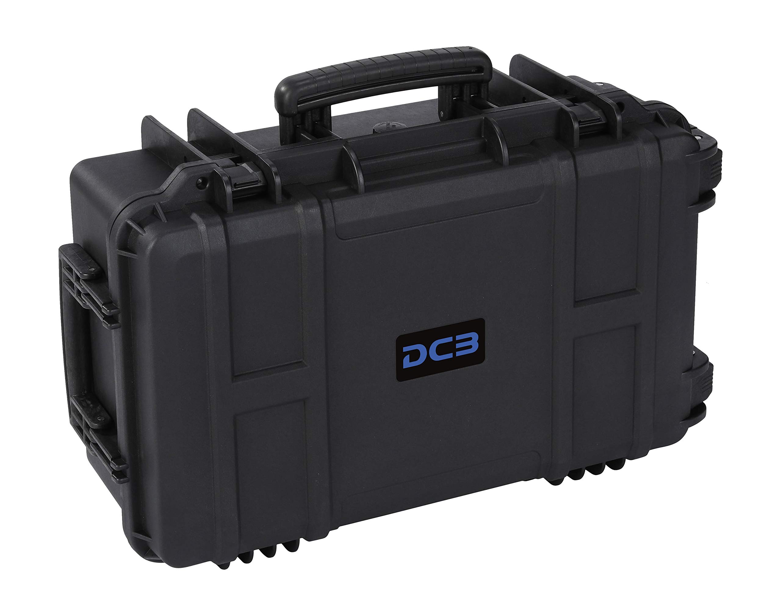 DCB Cases - Element 5453F | 22 x 13 x 9 Ext Dim | IP67 Waterproof | Pluck Foam Insert | Telescoping Handle | Rubberized Grips | Resin-Reinforced