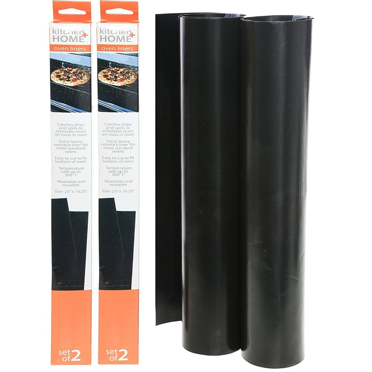 Buy Kitchen + Home Oven Liner Set of 4 ââ‚¬â€œ Large Heavy Duty PFOA