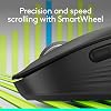Logitech Signature M650 L Mouse Inalámbrico Tamaño Completo - para Manos Grandes, Batería de 2 Años, Clics Silenciosos, Botones Laterales Personalizables, Bluetooth, para PC/Mac/Multi-Dispositivo/Chromebook - Negro ECOLOGO 2