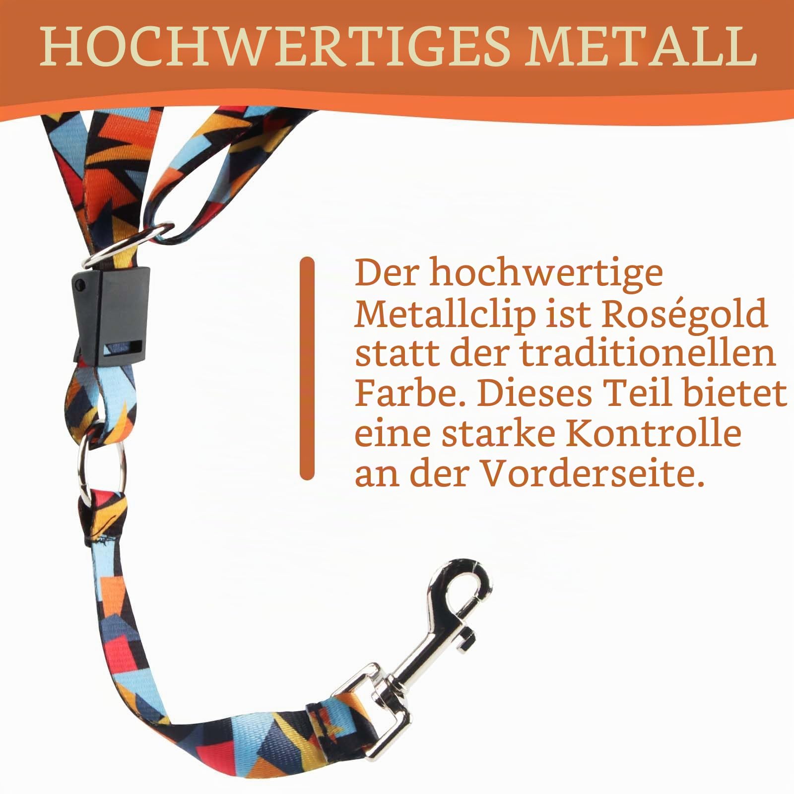 Hundehalfter, FainFun Hunde Kopfhalfter, Kopfgeschirr Hund, Halfter für Hunde, Hundehalfter für Große Hunde, Verhinderung des gefährlichen Ziehens von Hunden auf Spaziergängen(L)