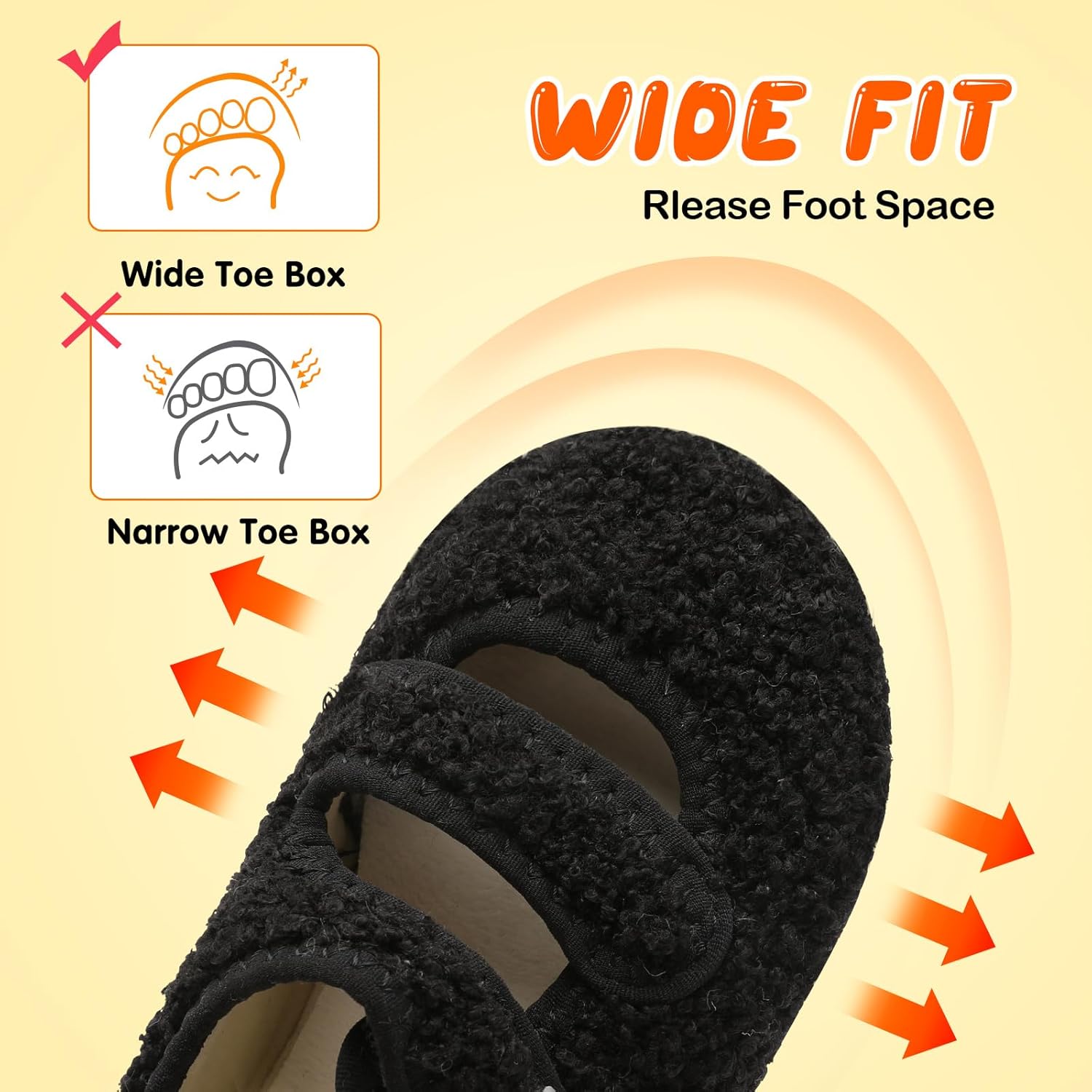 FEETCITY Toddler House Slippers - Boys & Girls Winter Kids Indoor Home Shoes - Warm Socks - Image 6