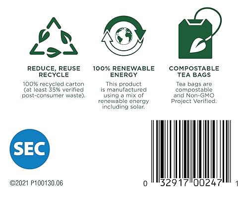 Miniatura 9 de Traditional Medicinals Té orgánico de hierbas de canela promueve la relajación paquete de 3 - 48 bolsas de té en total