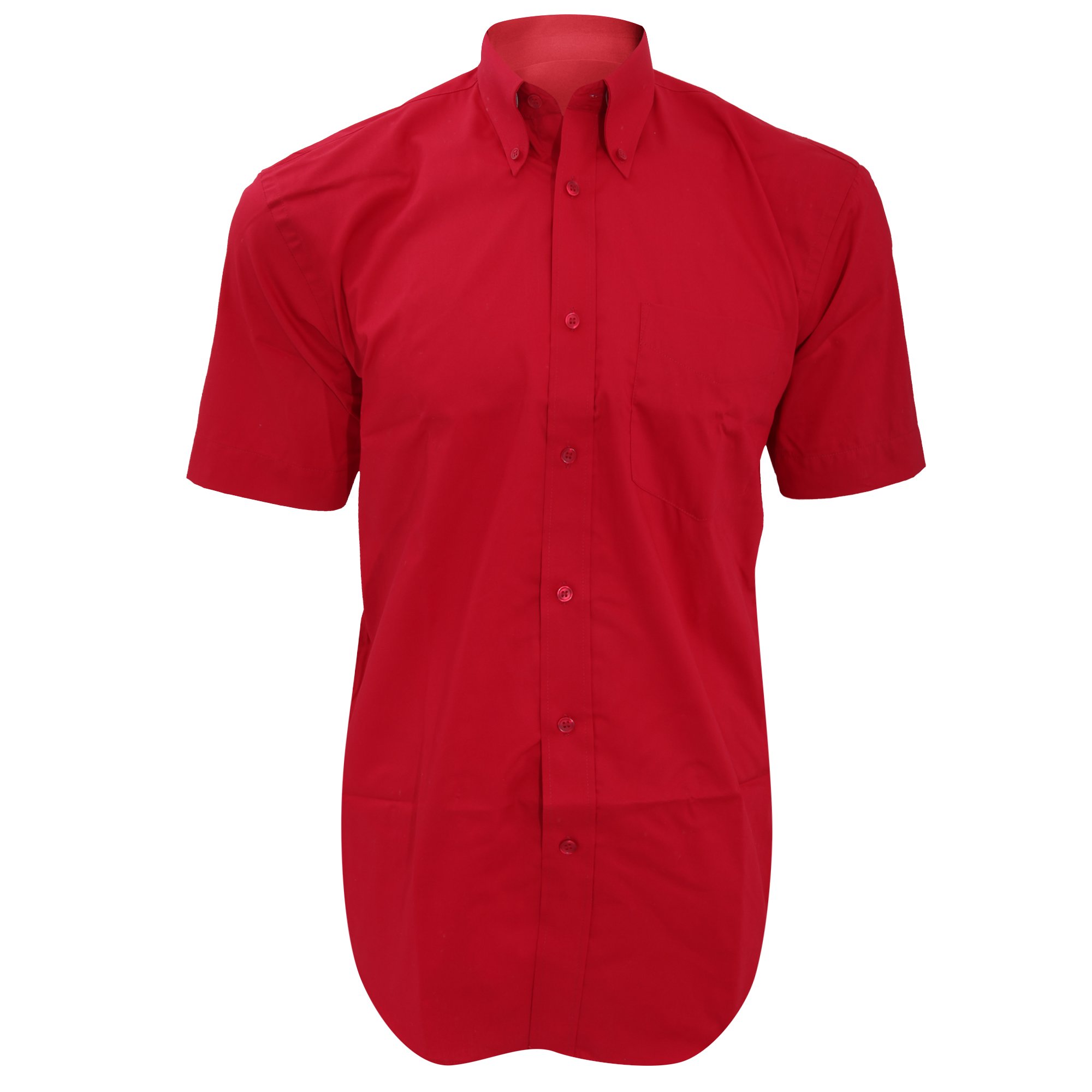 Kustom Kit - Men's Short-Sleeved Shirt - Red - XXXXXL