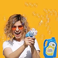 Vista 6 de Dreidel Company - Recambio de solución de burbujas, líquido no tóxico de 32 onzas para máquinas de burbujas, pistolas, varitas y juguetes