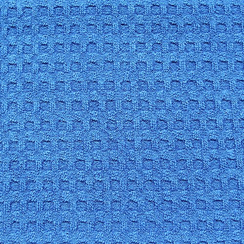 Viking Car Care 912400 Waffle Weave Drying Towel - 7 Square Feet, Royal Blue #TOP5