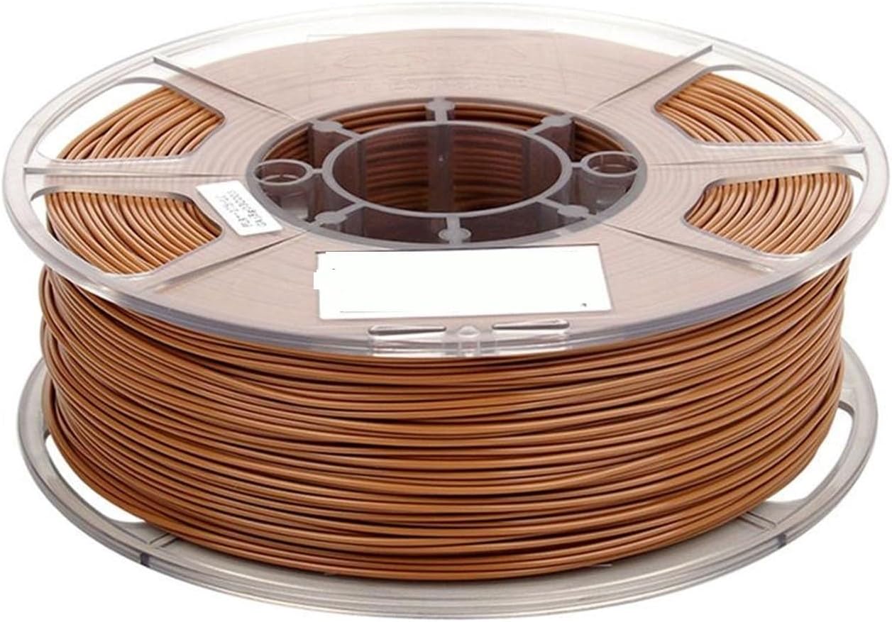 3D Printer Filament PLA+, 1.75mm Dimensional Accuracy +/- 0.03mm 1KG (2.2 LBS), Spool 3D Printing Material, for 3D Printers(Light Brown)