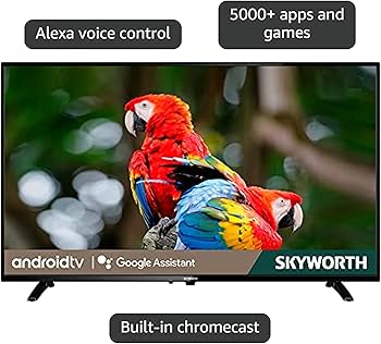 Amazon.com: Skyworth 32 inch Smart TV, 720P Roku Google TV with