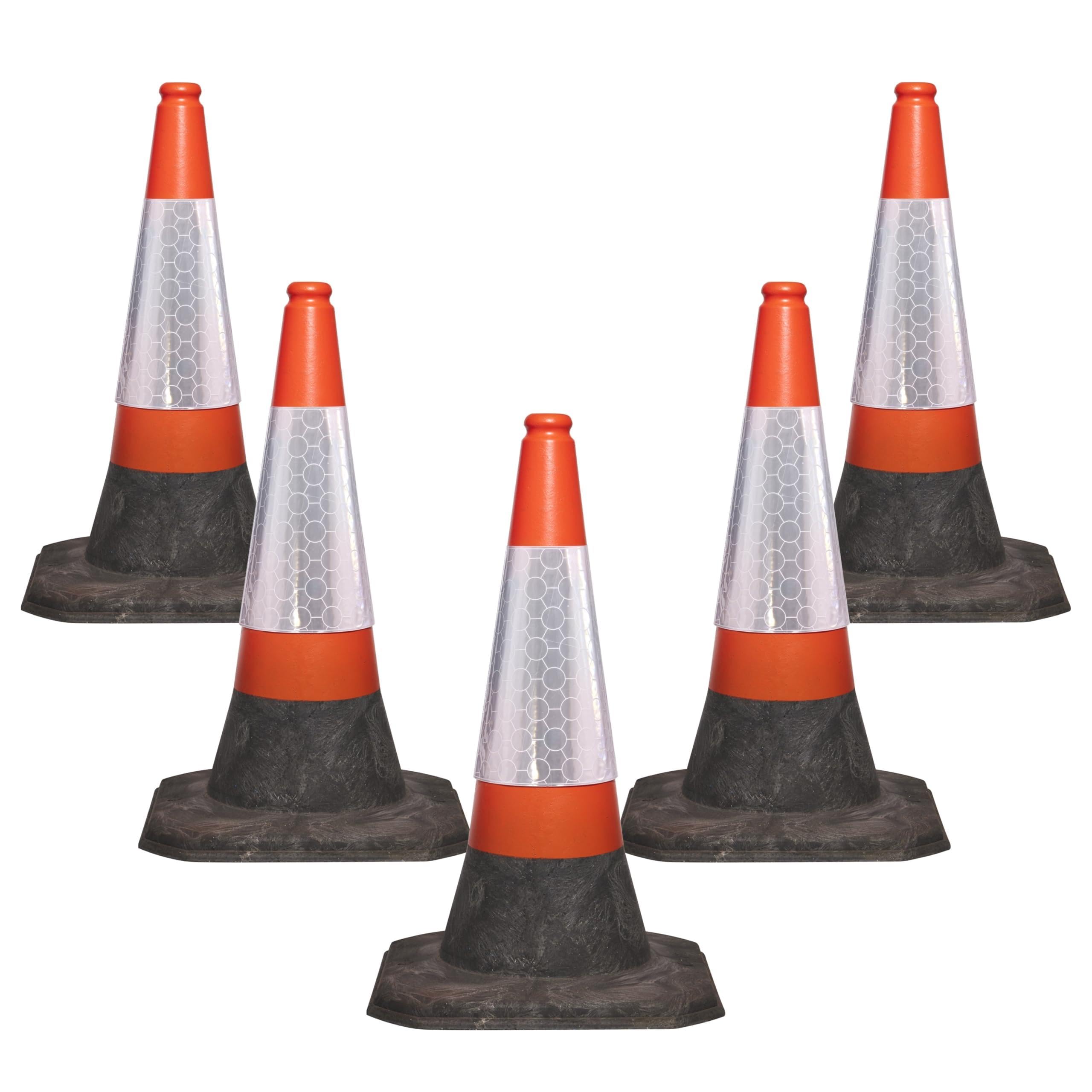 Innovatus Red Pack Of 5 (1Piece) Traffic Cones 750Mm By