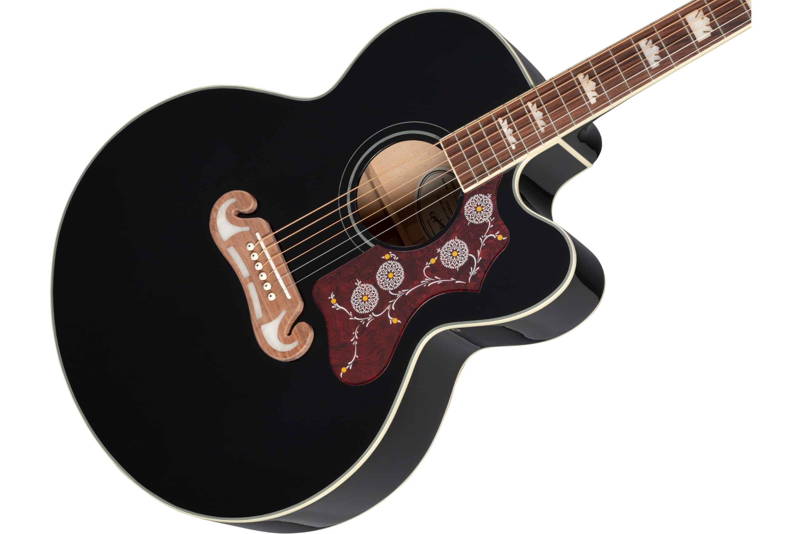 Amazon | Epiphone/J-200EC Studio VS (Vintage Sunburst) (EJ-200SCE 