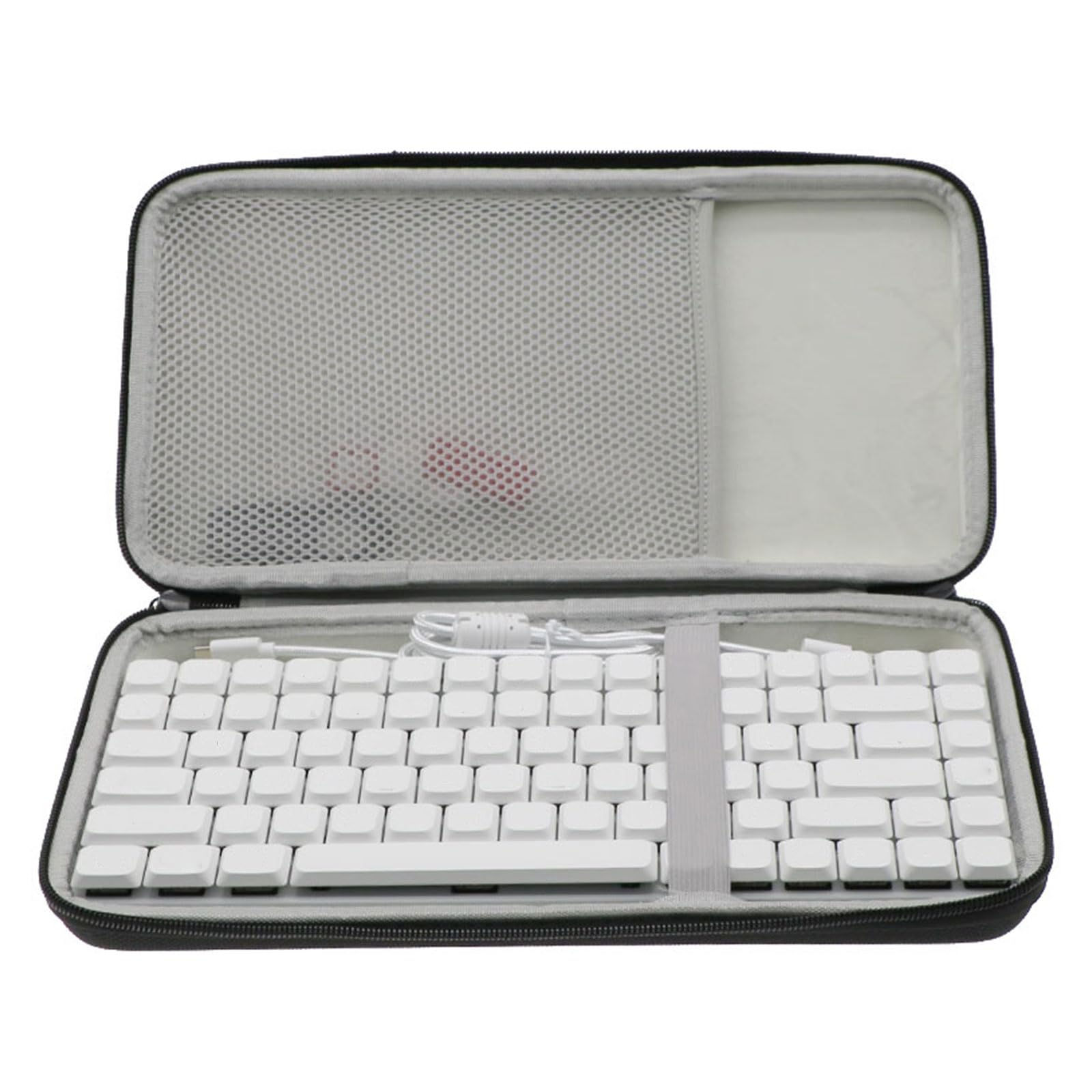 Funda rígida para teclados mecánicos K3 con caja de protección, bolsa de almacenamiento fácil