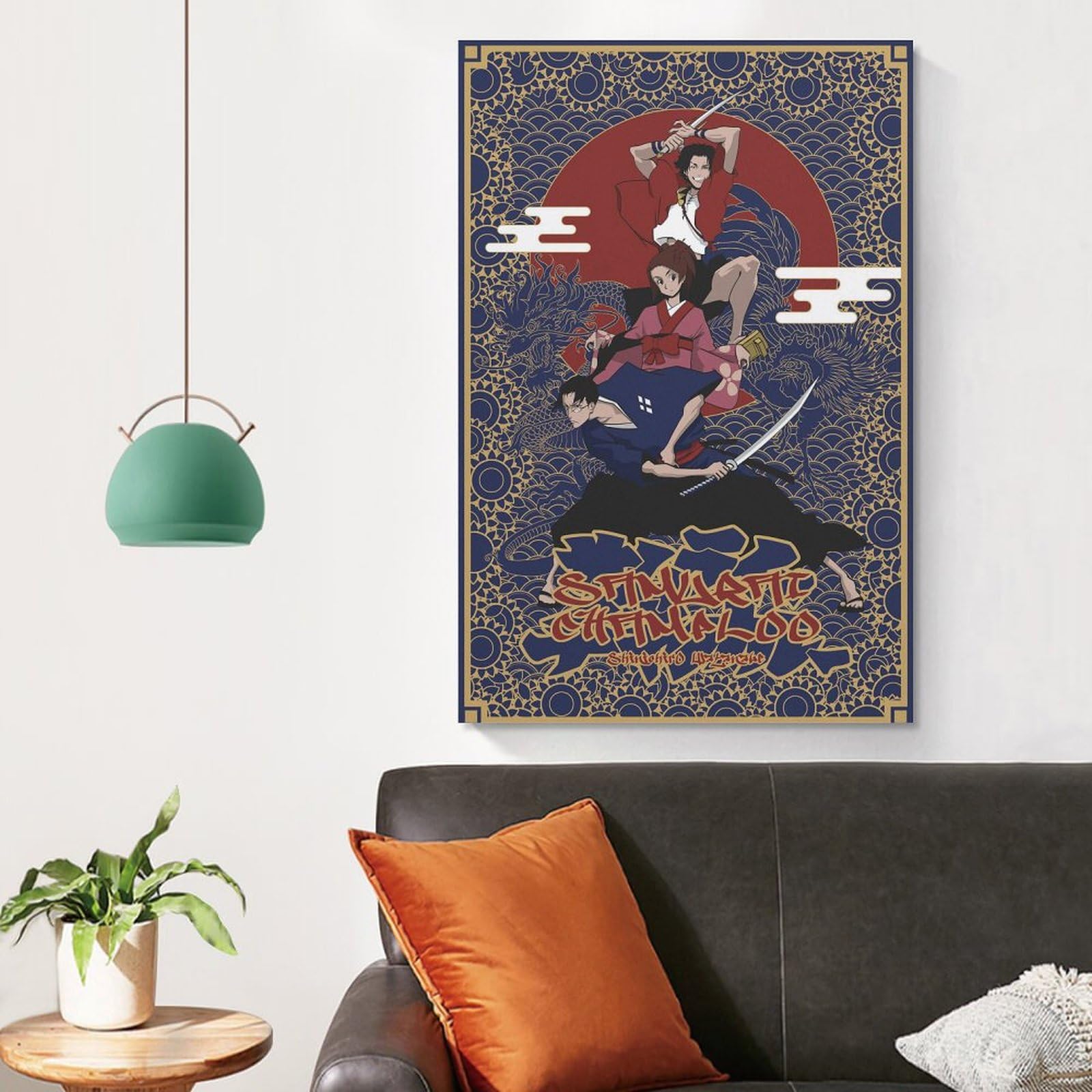 Amazon.co.jp: サムライチャンプルー映画ポスター 印刷 ポスター 