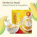 Amazon Brand - Vedaka Corn Flakes | 875 g | Super Saver Pack | Contains 91.46% of Corn | Crunchy & Tasty | Classic Breakfast Favorite | On-the-Go Snack | No Artificial Colours & Preservatives gallery image