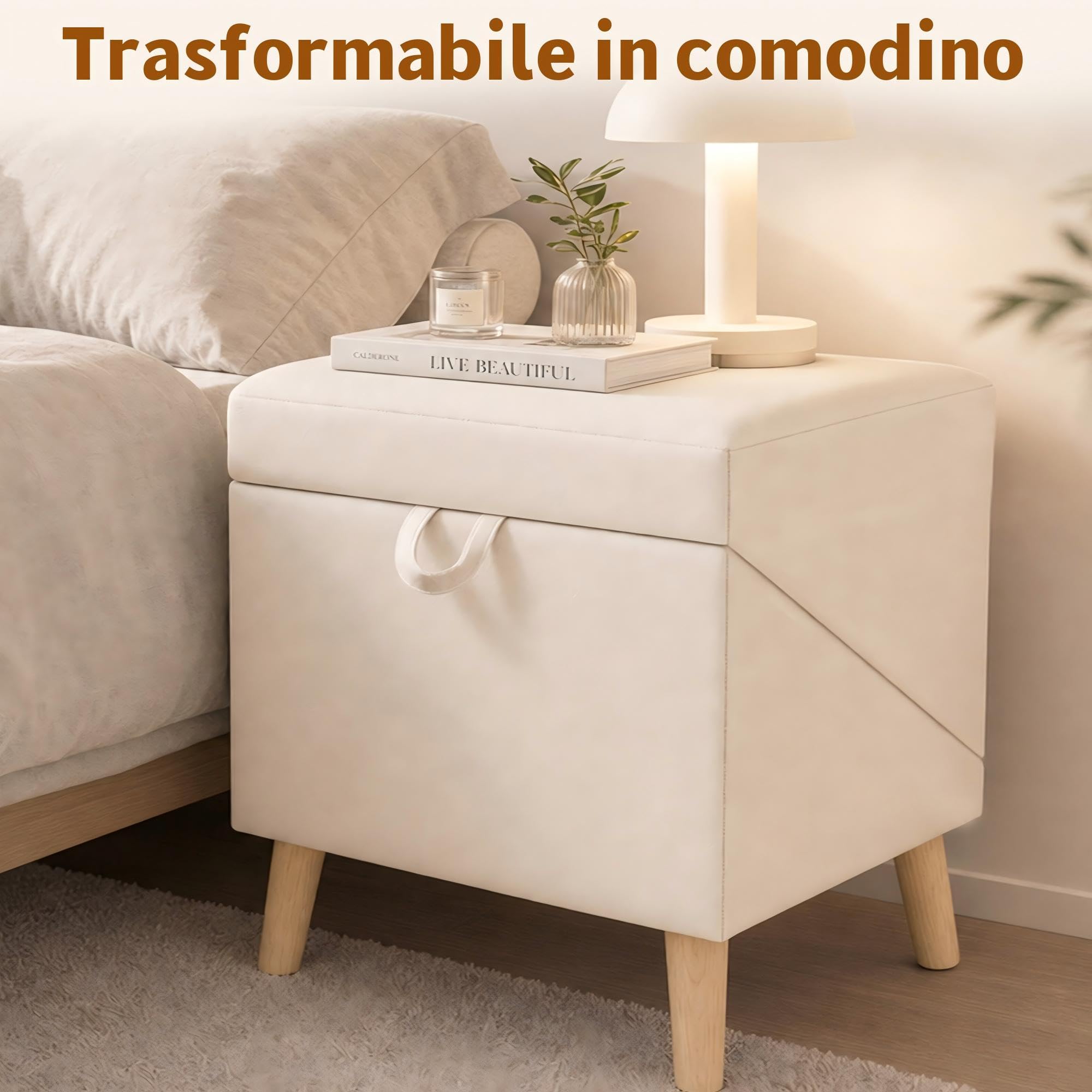 Scala E Rampe 2-In-1 Per Cani Pieghevole Utilizzabile Anche Come Sgabello