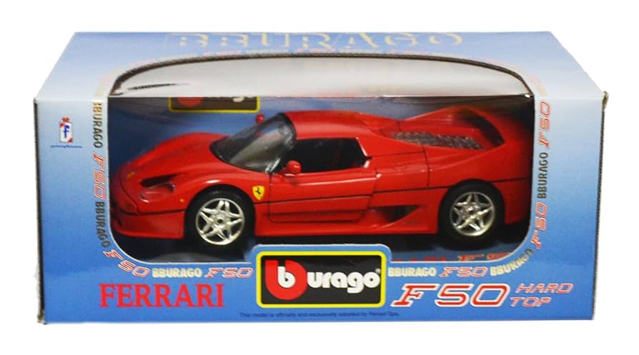 1/18 Bburago （ブラーゴ）フェラーリF50 ハードトップ Amazon | ブラーゴ burago 1/18 フェラーリF50ハードトップ