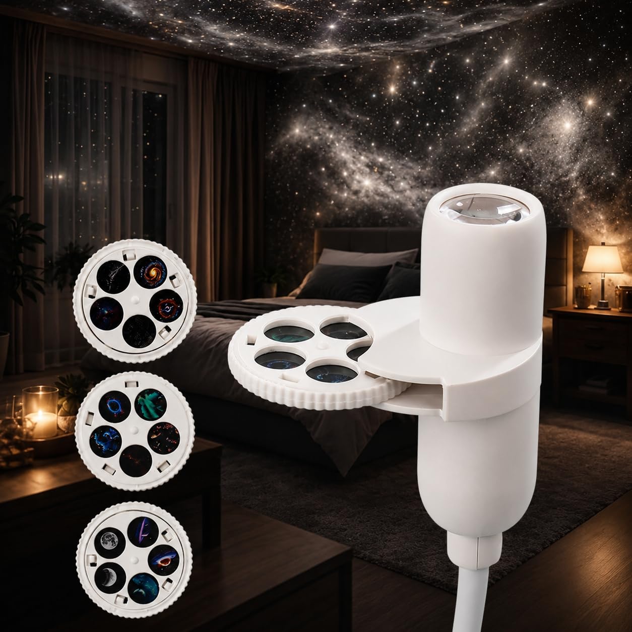 Dream Projector – Beruhigendes Sternenlicht für Kinder, Nachtlicht | Sanftes Licht für entspanntes Einschlafen, kinderfreundliches Design, ideal für das Kinderzimmer.