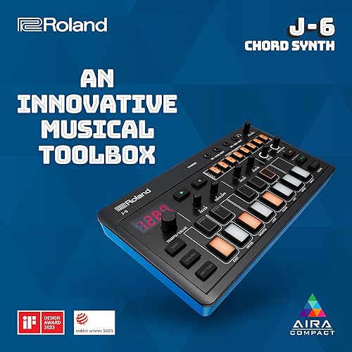 Miniatura 2 de Roland AIRA Compact J-6 - Máquina portátil de creación de canciones con sonido y características profesionales motor de sintetizador y preajustes