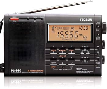 Amazon.co.jp: TECSUN PL-660 (黒) FM/LW/MW/SW/AIR エアバンド