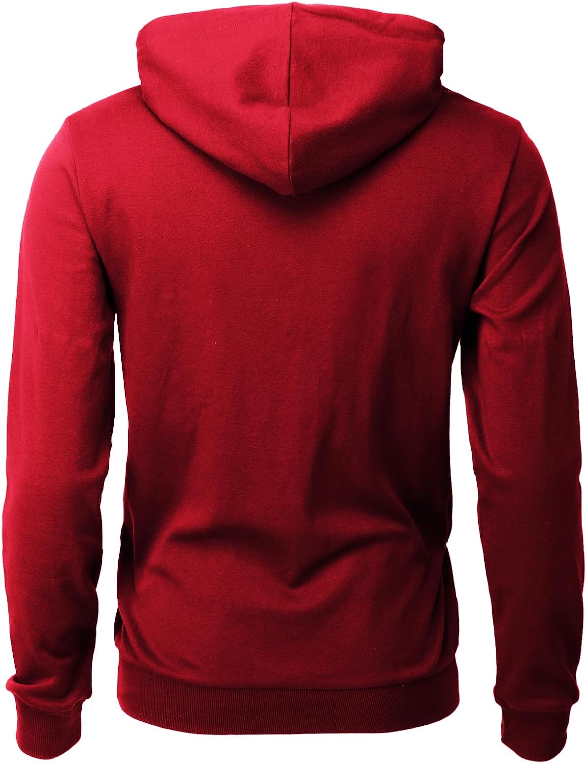 H2H Men's Pullover Hoodie Lightweight Long Sleeve with Kangaroo Pocket Slim Fit Basic Casual Sweatshirt - Image 4
