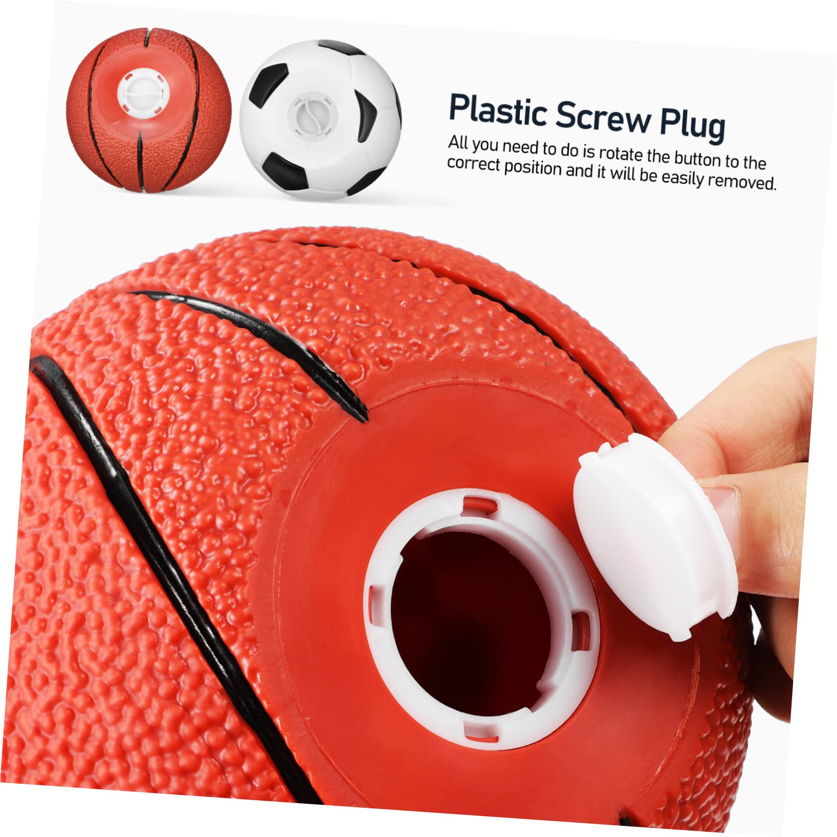 Salvadanaio a Forma di Pallone da Basket e Calcio per Bambini e Ragazzi 8-12 Anni, Set da 2 Pezzi Portatile per Risparmio di Denaro, Regalo Sportivo per Compleanni e Arredamento