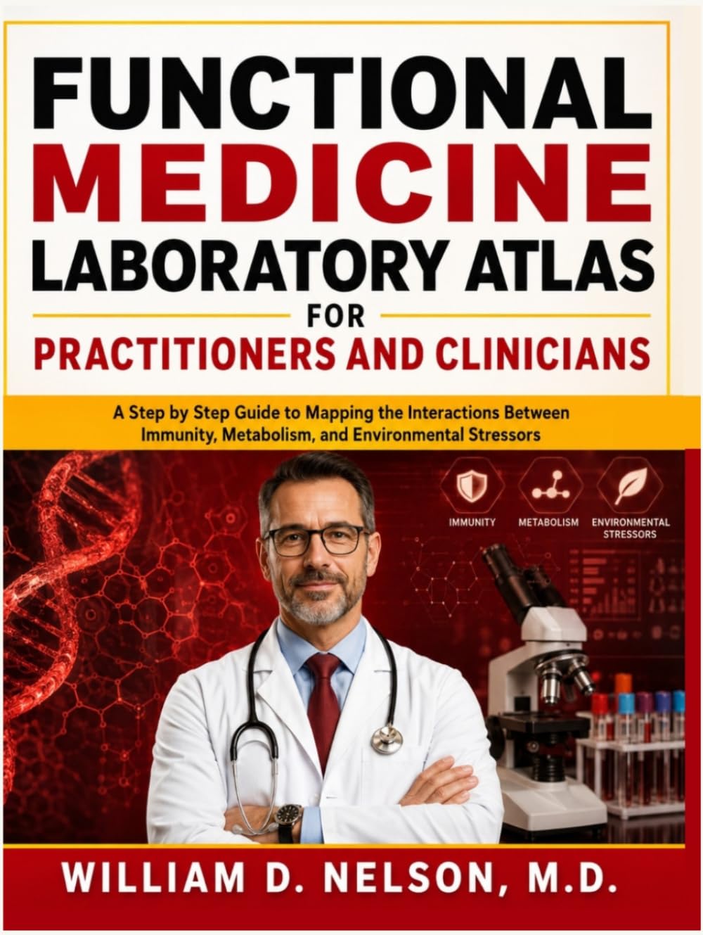 FUNCTIONAL MEDICINE LABORATORY ATLAS FOR PRACTITIONERS AND CLINICIANS: A Step by Step Guide to Mapping the Interactions Between Immunity, Metabolism, and Environmental Stressors