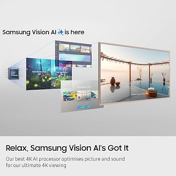 Samsung 75 The Frame Pro LS03WF, NQ4 AI Gen3 Processor, NEO QLED, Matte Display, Modern Frame Design & Art Mode, Samsung Vision AI, 2025 [Energy Class G]
