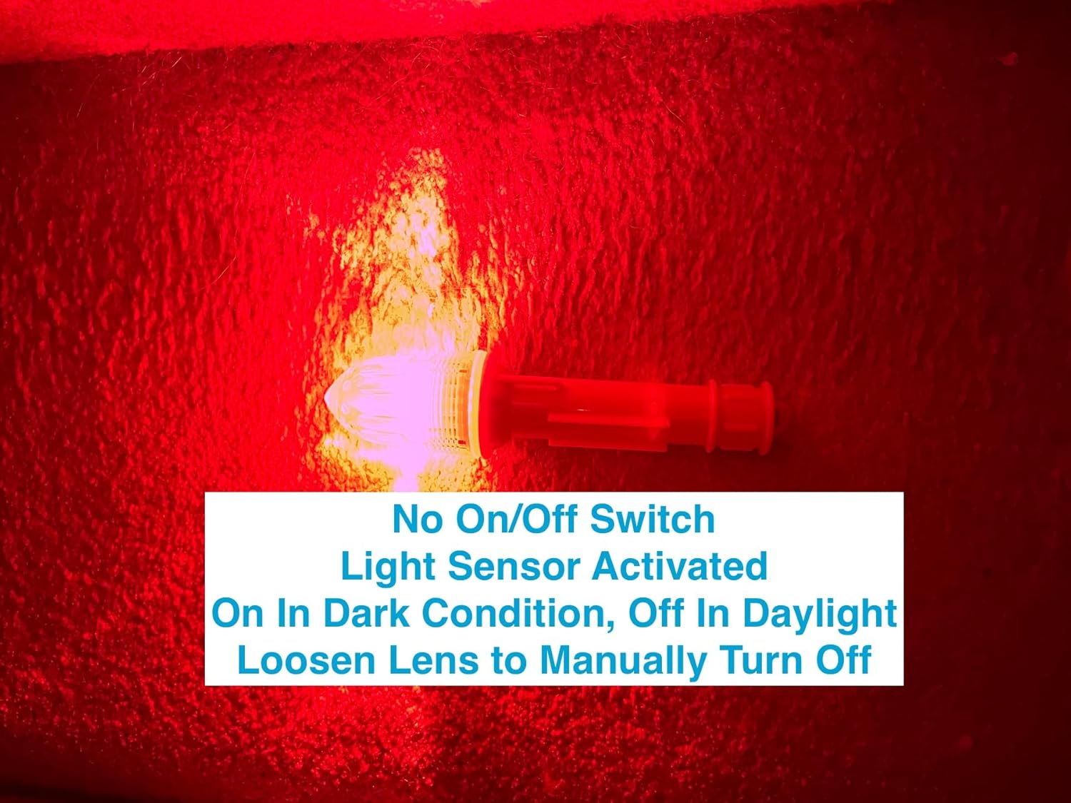 Blinky Lights Marine Fishing Strobe, Red LED Flashing, Pack of 8, Model Original, Glow Stick Replacement