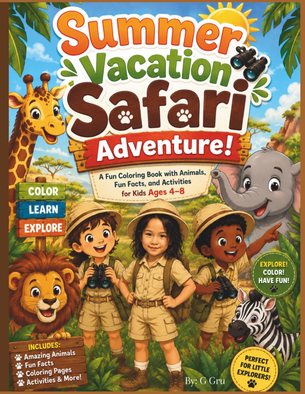 Summer Vacation Safari Adventure