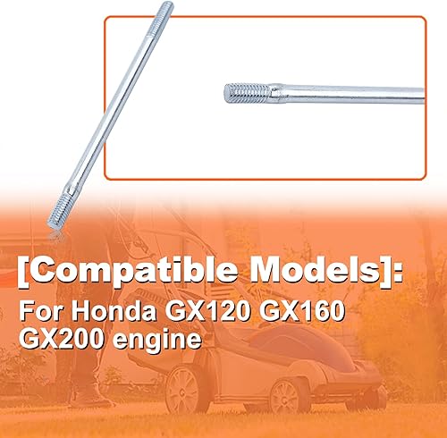 Miniatura 4 de Mtanlo Perno de montaje de carburador para Honda GX120 GX160 GX200 piezas motor 90043-ZE1-020, perno de carburador