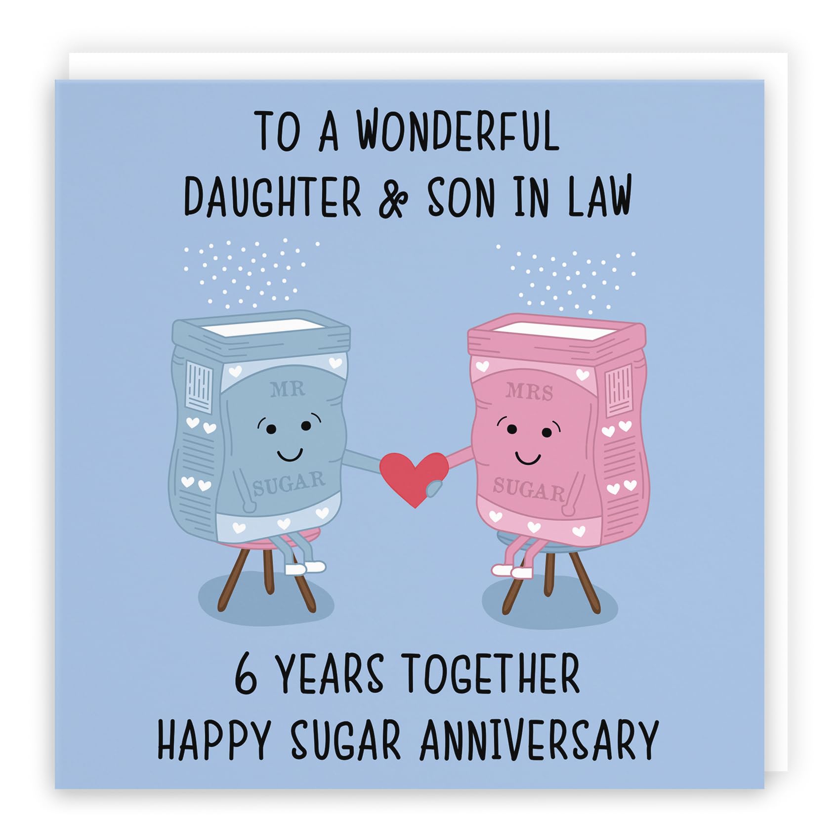 Hunts England Daughter And Son In Law 6th Anniversary Card | Desertcart KSA