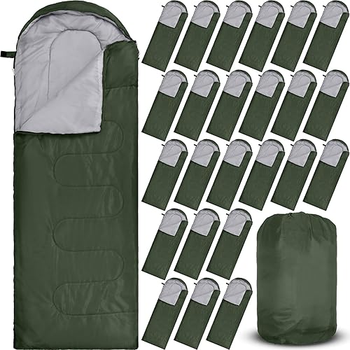 Miniatura 7 de VitalCozy 24 sacos de dormir para adultos, ligeros, impermeables, para mochileros, camping, saco de dormir con saco de compresión, portátil compacto