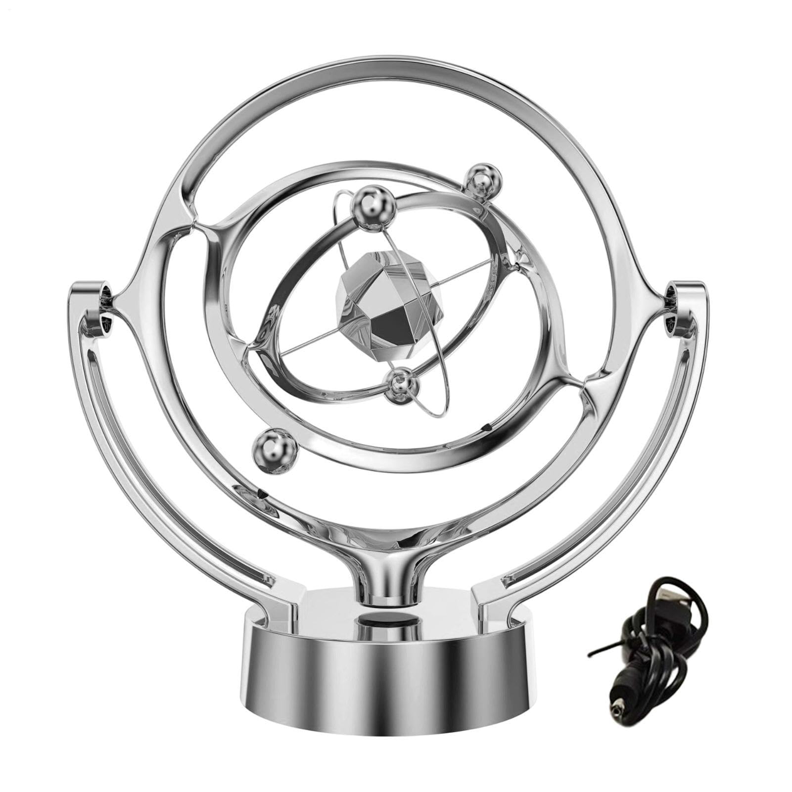 Movimiento perpetuo celestial electrónico como regalo original para adultos y niños