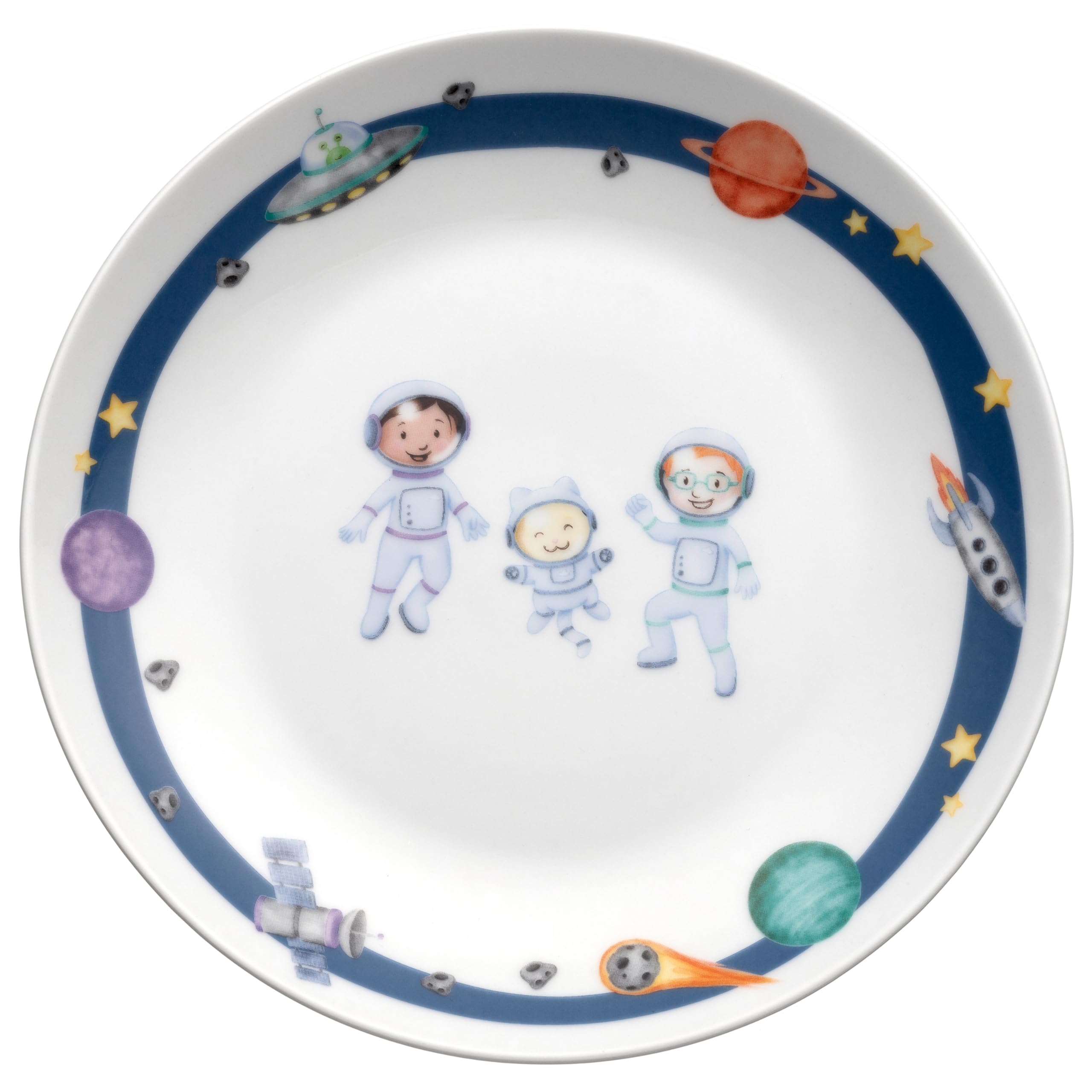 Leonardo - Ensemble Vaisselle Enfant 3 pièces Bambini Avventura Les Cosmonautes - LEONARDO