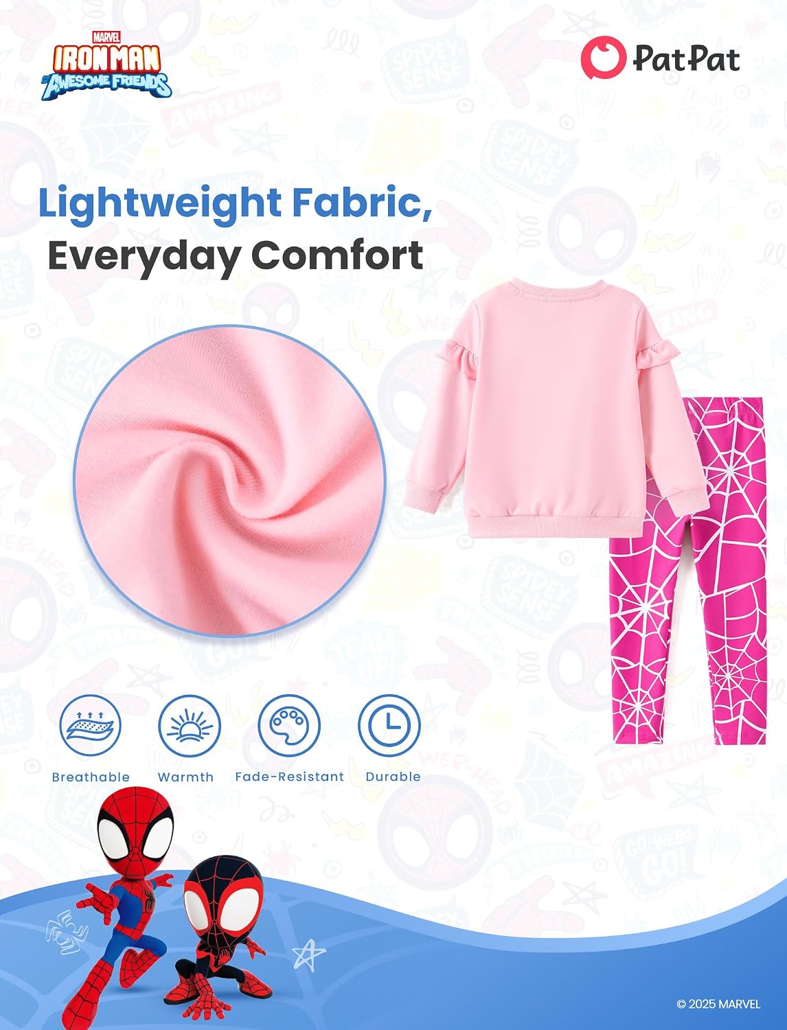Disney Frozen Minnie Mouse Stitch Princess Fall Toddler Girl Outfit 2 Piece Girl Clothes Long Sleeve Sweatshirt and Leggings