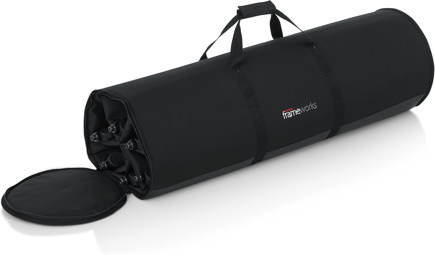 Gator Frameworks Single Compartment Carry Bag-Fits up to (6) Microphone Stands, (GFW-6XMICSTANDBAG)