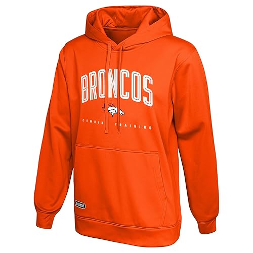 NFL Men's Up Field Team Colors Pullover Performance Fleece Hoodie