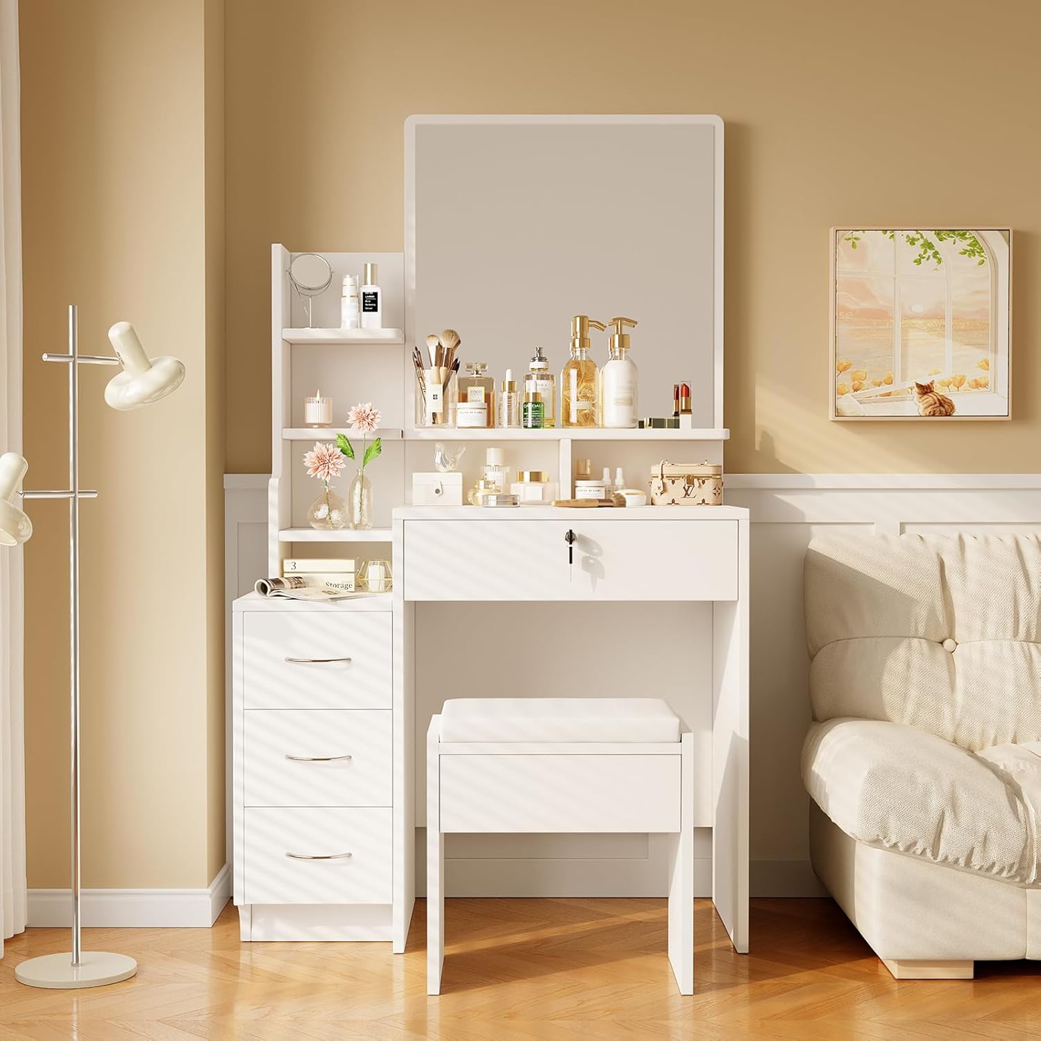 Product dimensions and two packages for shipping