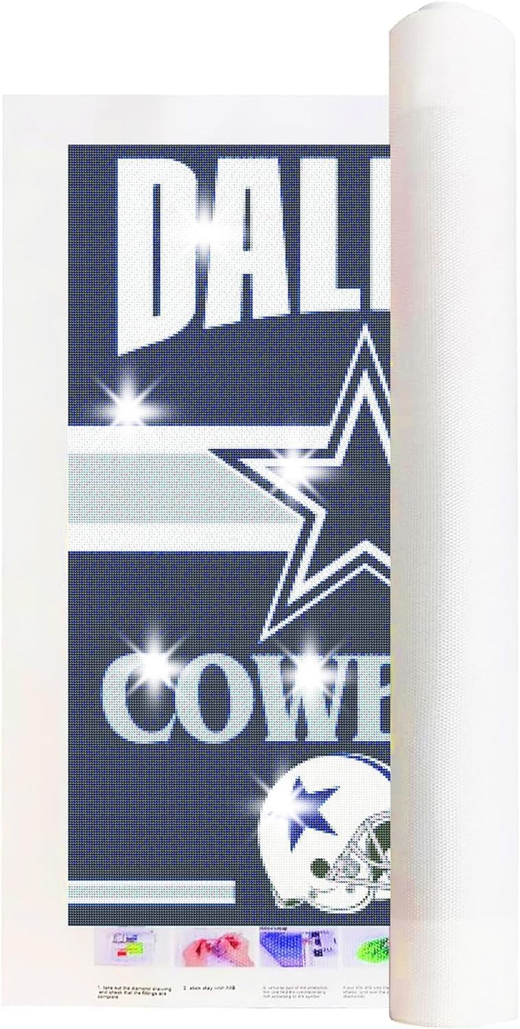 DIY Diamond Art Painting Football 12x16 Inch Kit,Diamond