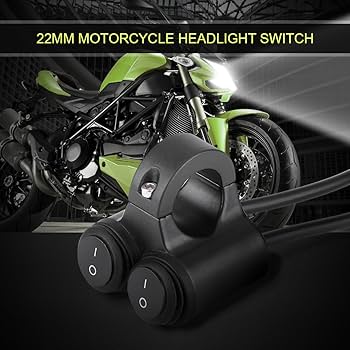 EBTOOLS Motosiklet Işık Anahtarı - Elerose 22mm Motosiklet Gidon