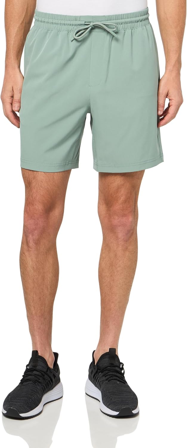Jockey Men's Athletic Woven Shorts with Pockets