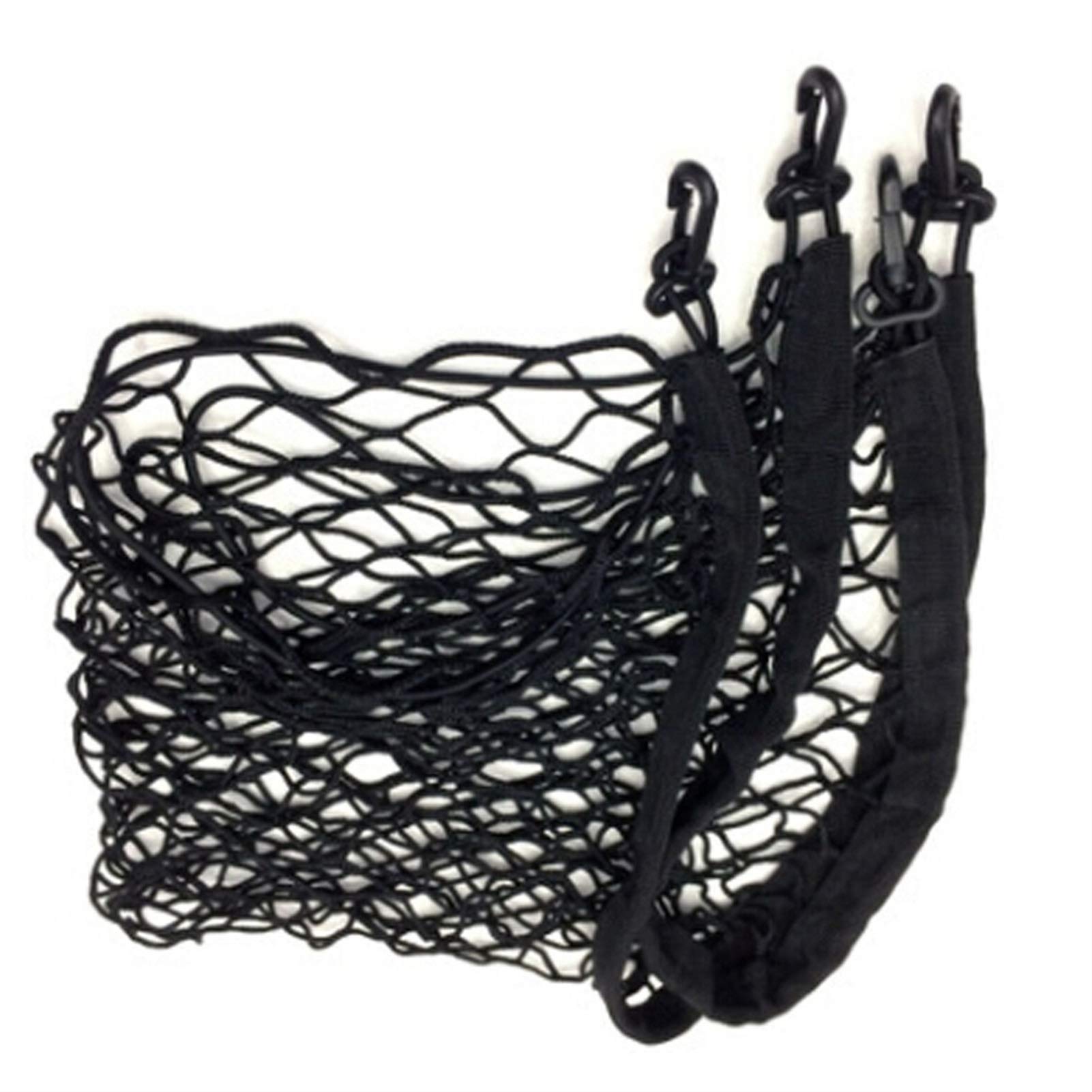 Filet De Coffre Voiture Avec 4 Crochets - Universel 70x70cm Pour Audi Q2 Q3 Q5 Q7 A3 A4 A5 A6 Etc.