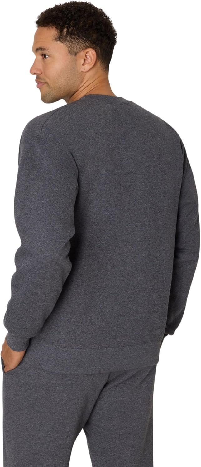 Hanes mens Ultimate Sweatshirt, Heavyweight Fleece Sweatshirt, Crewneck Pullover for Men - Image 2