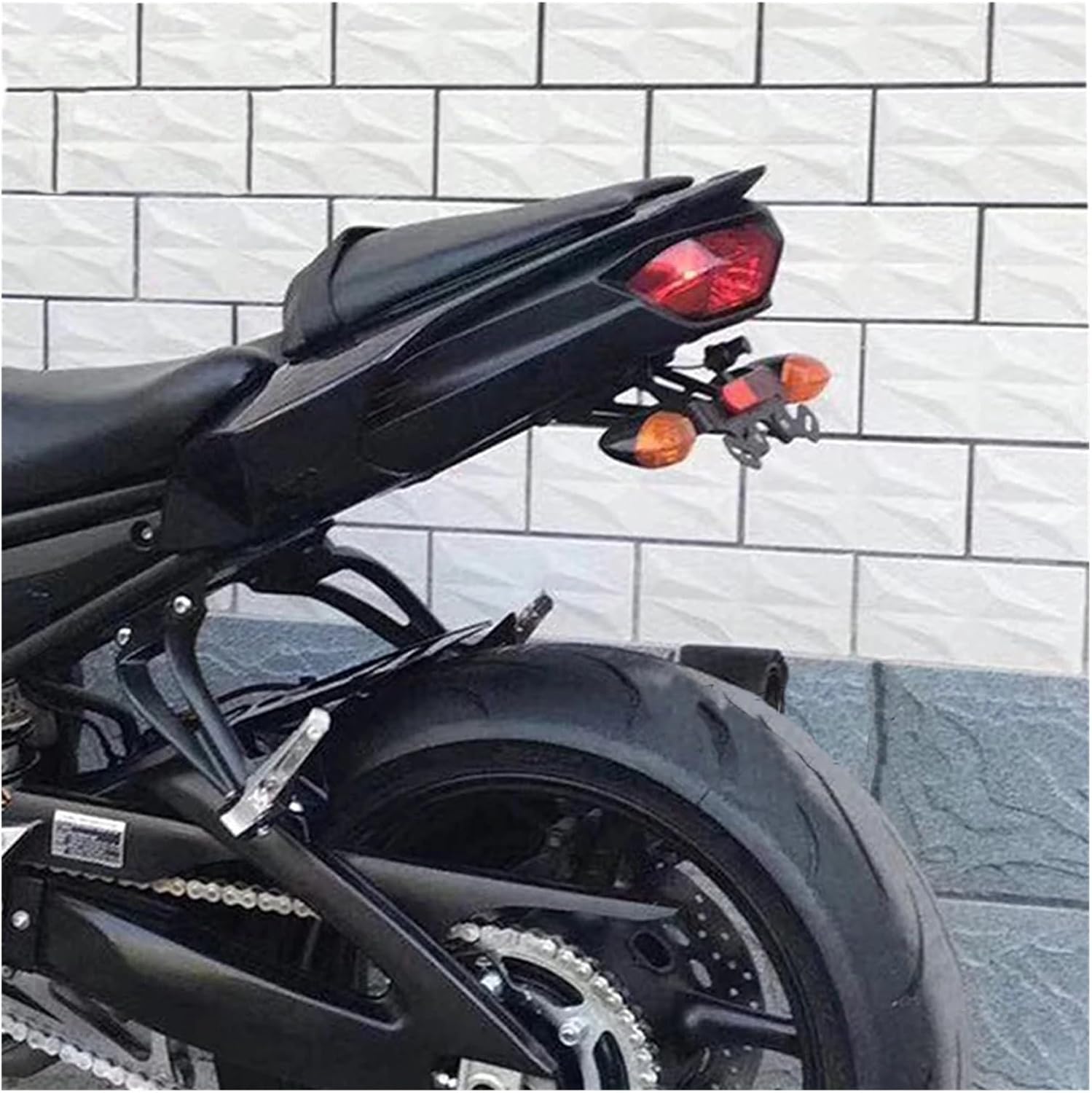 FZ1 Short License Plate Holder Compatible With FZ 1 FZ8 Fazer FZ1N Tail Tidy Fender Eliminator Frame Motorcycle Accessories