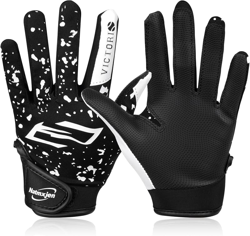 Youth Baseball Batting Gloves, Super Grip Kids Teeball & Softball Gloves for Boys & Girls