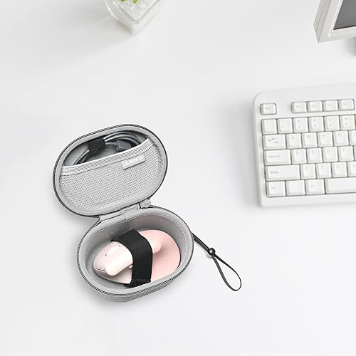 Miniatura 7 de RLSOCO Estuche de viaje para Logitech Lift VerticalMX Vertical Wireless Ergonomic Mouse (gris)
