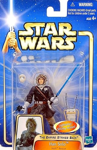 Star Wars Saga Collection Figura de acción Han Solo (Hoth Rescue) 3.75 pulgadas
